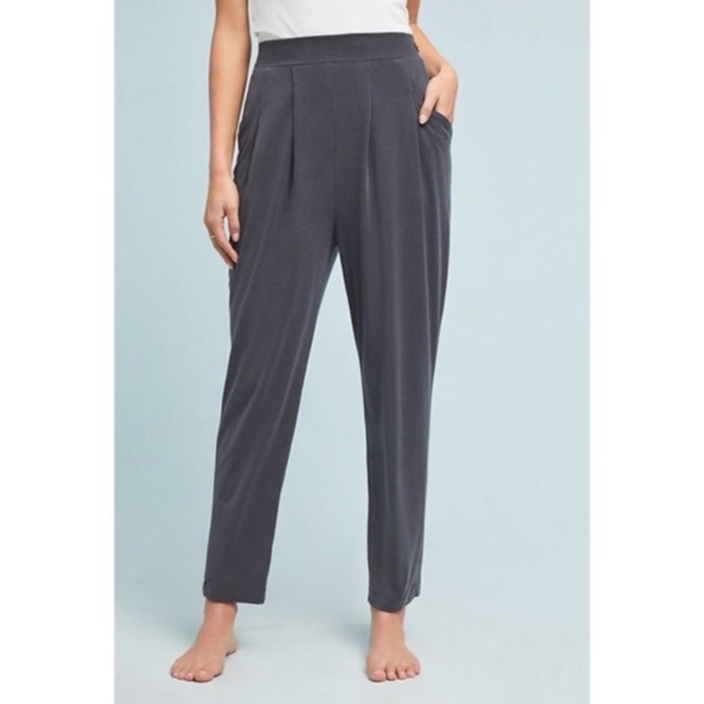 Abroad Cupro wrap Pants by Anthropologie